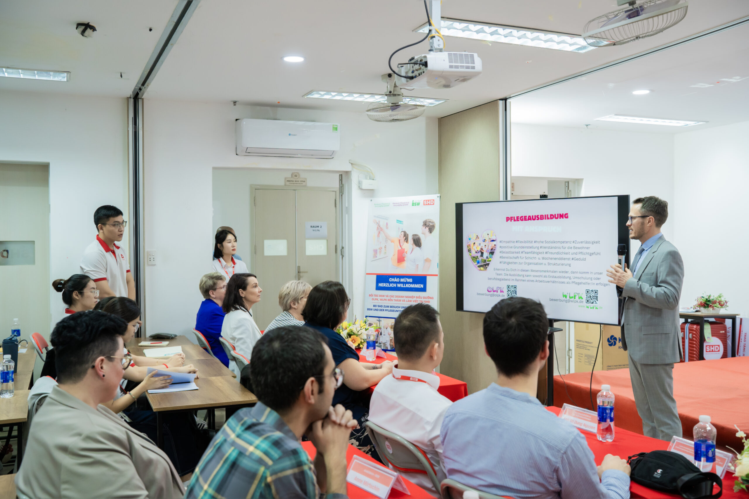 SHD đón tiếp đối tác Đức