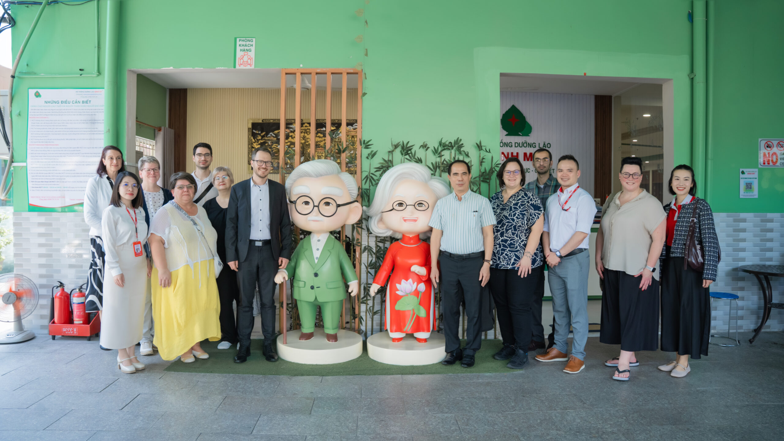 SHD đón tiếp đối tác Đức